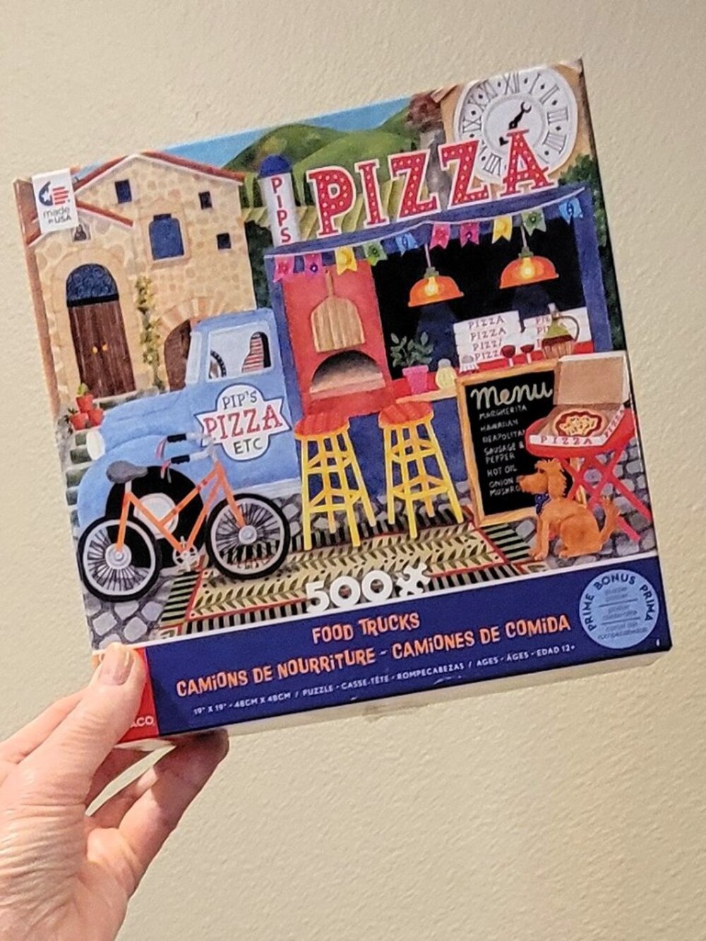 FOOD TRUCKS #2 PIZZA by Ceaco Jigsaw Puzzle 500 pieces